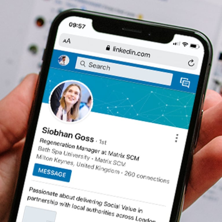Social Value Webinar Using LinkedIn to Find Work