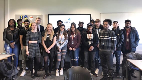 Conversation with young adults