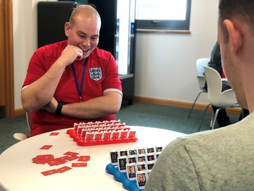 Julian the Business Director taking on Leigh our Business Development Manager